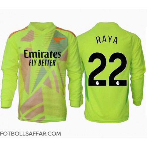 Arsenal David Raya #22 Målvakt Hemmatröja 2024-25 Långärmad